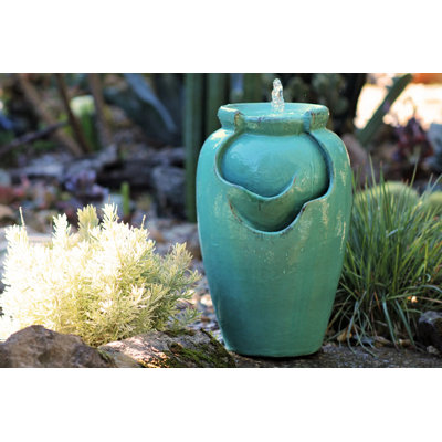 Tea Garden Fountain (Turquoise) By 