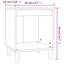 Foreman 40 cm W Bedside Table-140988892-200091127