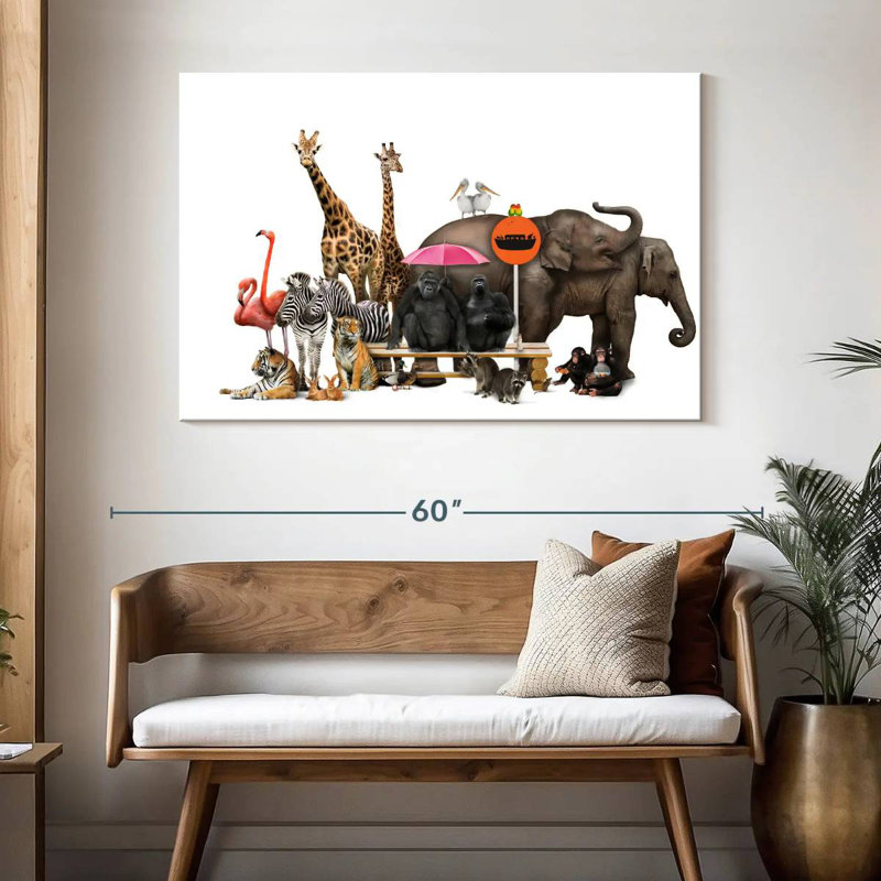 Waiting For The Ark, 32" H x 48" W