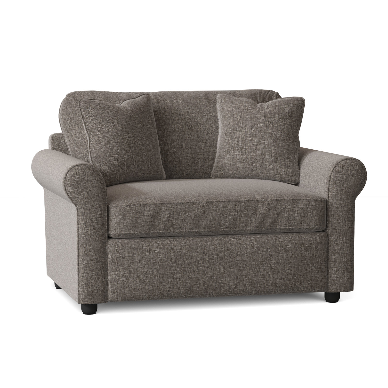 Warrington Upholstered Accent Chair, Dursky Charcoal