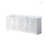 Meuble-lavabo double 84 po X P 22 po D, avec plateau en marbre de Carrare-1792952586-1792952581