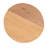 Eean Upholstered Teak Wood Ottoman