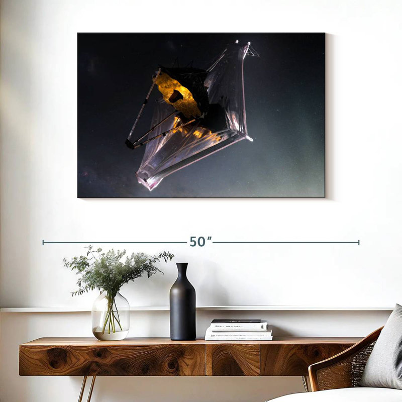 Oberle James Webb's Space Telescope Artist Conception