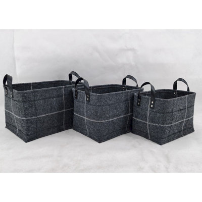 Latitude Run® Fabric Decorative Bin