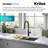 Kraus Oletto Single Handle High-arc Kitchen Faucet-70339138