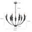Lustre classique / traditionnel 9 lumières à intensité variable-1129066577