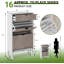 16 Pair Flip Down Shoe Storage