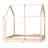 Khwaja Ozark Solid Wood House Bed-2124671554