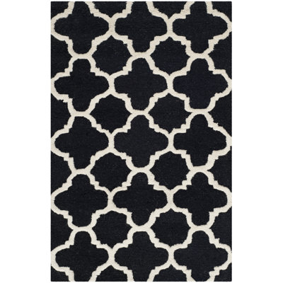 Cannen Hand Tufted Wool Geometric Rug