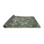 Tapis vert/gris tissé à la machine-1111658865