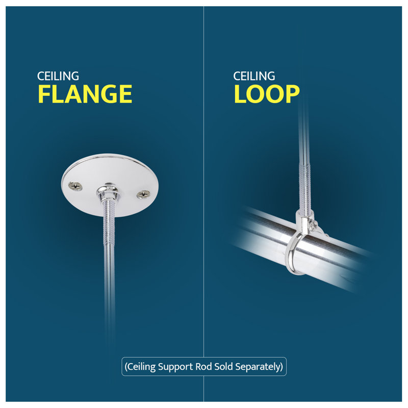 Boucle CP et bride pour support de plafond