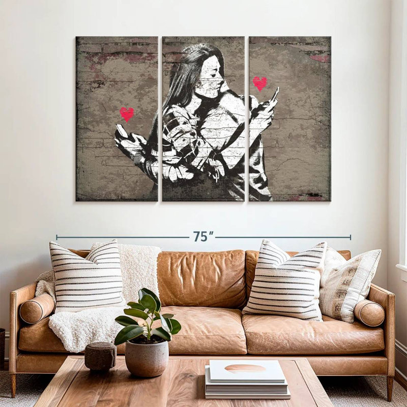Hardie Modern Love I, 42" H x 65" W
