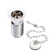 Traditional 9cm Chain and Stopper Waste Bathroom Sink Drain With Overflow