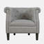 Fauteuil demi-tonneau rembourré contemporain Lily-1864048275