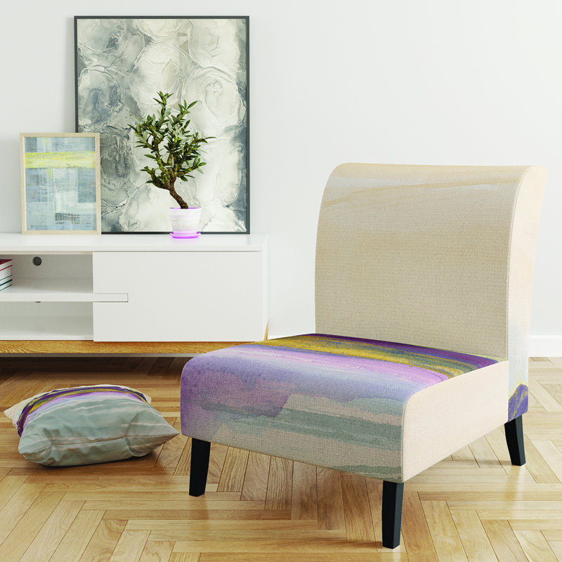 Fauteuil de chambre en velours Shabby Elegance