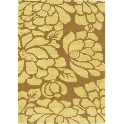 Frisee Floral Hand Woven Area Rug