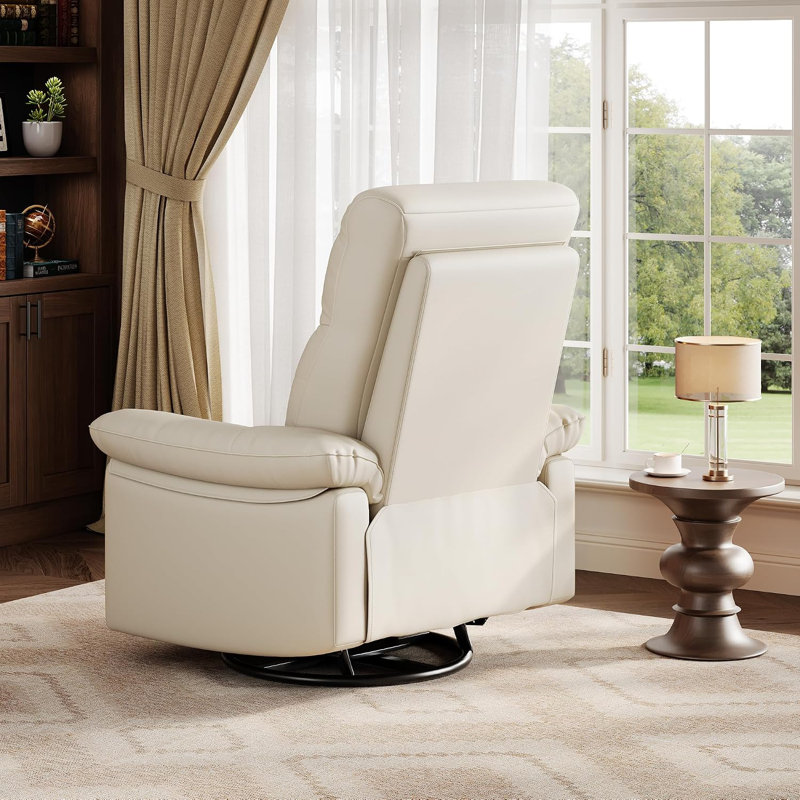 Fauteuil inclinable manuel capitonné, canapé rembourré simple réglable
