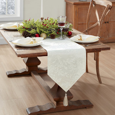 Chemin de table en jacquard Tilghman