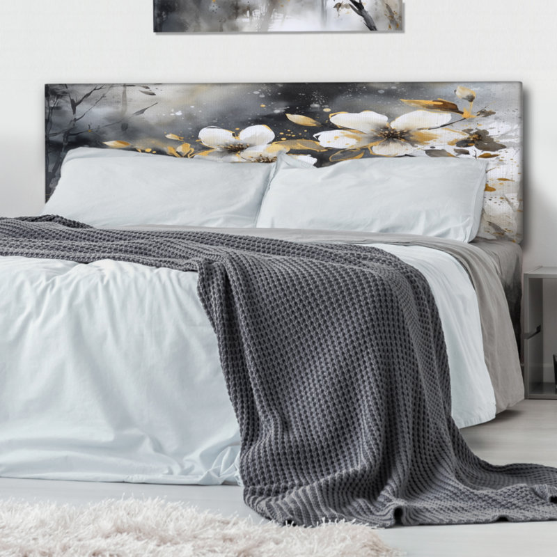 Tête de lit tapissier Kamoryn, Grand