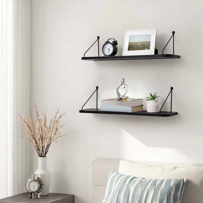 Wood Corner Shelf