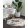 Tapis gris à motif géométrique Tucson