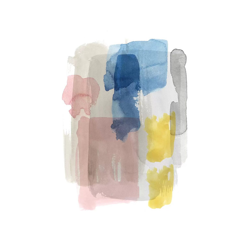 Puddle Pastel II by Grace Popp - Gallery-Wrapped Canvas Giclée on Canvas, Wrapped Canvas, 101.6 cm H x 66.04 cm W