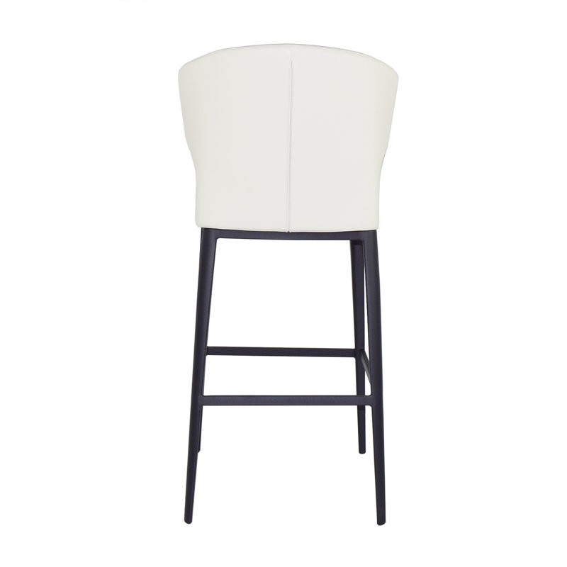 Tabouret de bar et de comptoir Aislinn, Blanc, Tabouret de bar (siège d'une hauteur de 29 po)