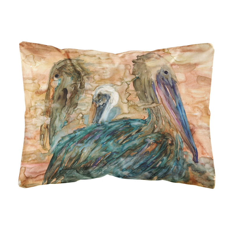  Coussin décoratif intérieur / extérieur Abstract Pelicans