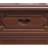 American style carved dressing table
