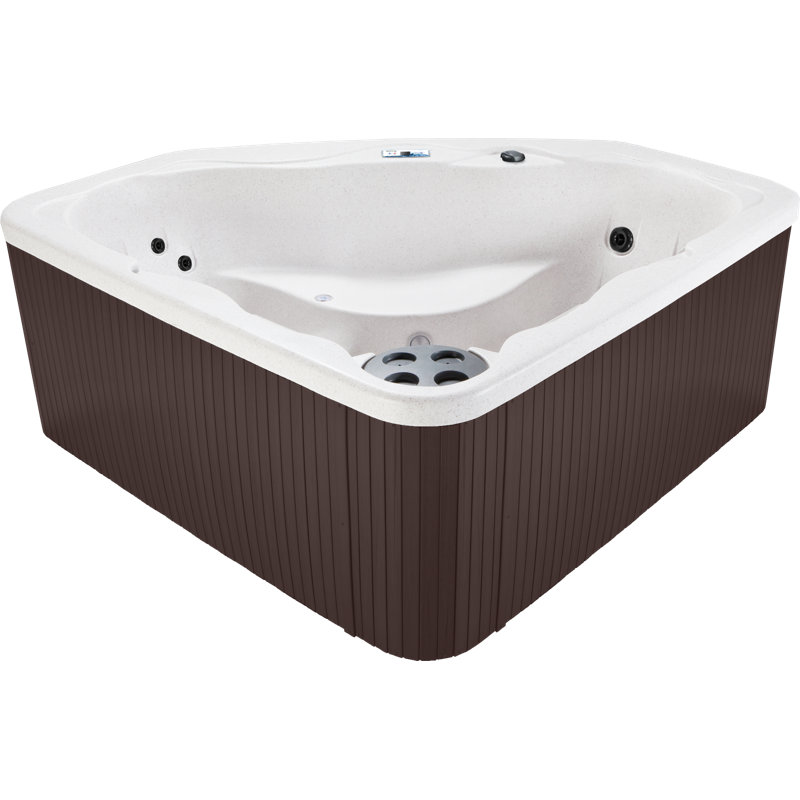 Lifesmart Spas LS300 Plus 110 Volt 2-Person 17-Jet Plug and Play Hot Tub with Ozonator