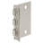 Flip Action Door Lock  Reversible Satin Nickel Privacy Lock with Anti-Lock Out Screw for Child Safe Mode, 2-3/4 (Single Pack)
