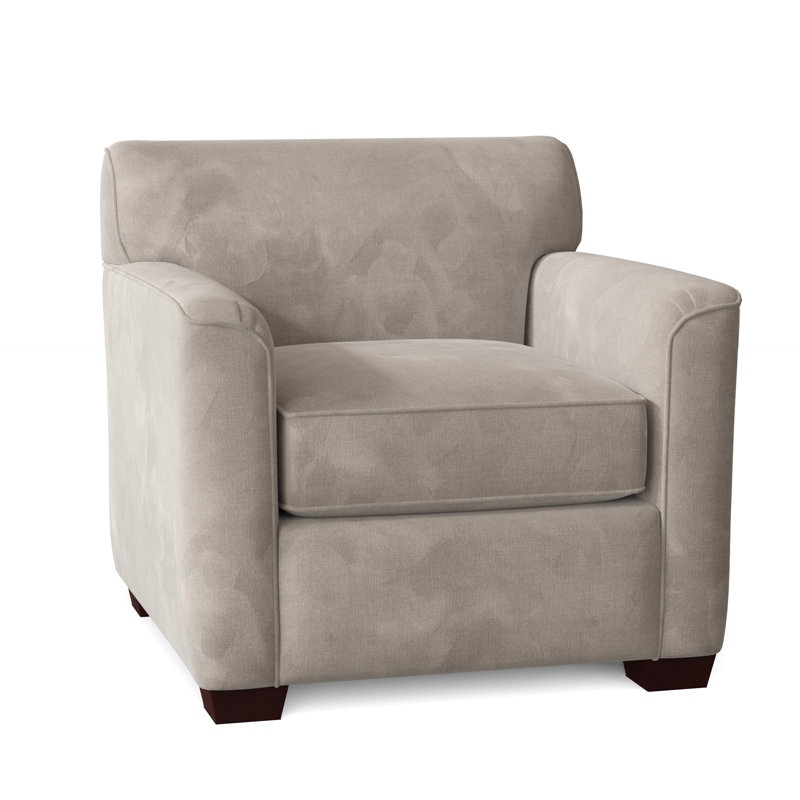 Fauteuil de 39 po de large Keaton, Velours performance beige 10 tweets, Oui