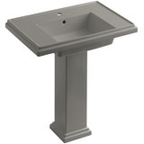 Tresham Fireclay Pedestal Bathroom Sink