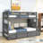 Doresha Kids Bunk Bed with Trundle-779081834-778226703