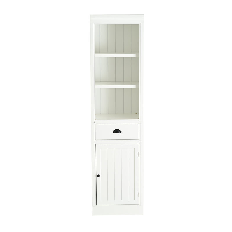 75'' Tall Display Shelf with Cabinet