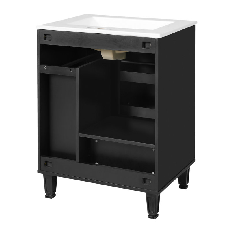 24" Bathroom Vanity with Sink