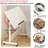 Foldable Mobile Stand Up Desk With Wheels-628219808
