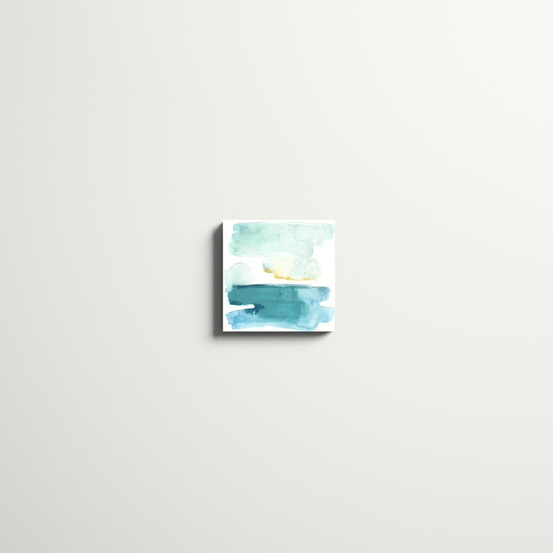«Liquid Shoreline VII», peinture sur toile, H 12 po x l 12 po