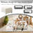 Seybert 104"W Corduroy Sectional with Ottoman