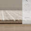 Tapis brun moderne à motif de micro-grille Abani Rugs Patsye AUS100A-620528364