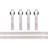 Sliding Standard Double Track Barn Door Hardware Kit