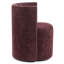 Tabouret de coiffeuse rembourré à roulettes avec roulettes pour bureau de maquillage-987238619