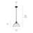 11" 1-Light Dome Pendant-1043177764