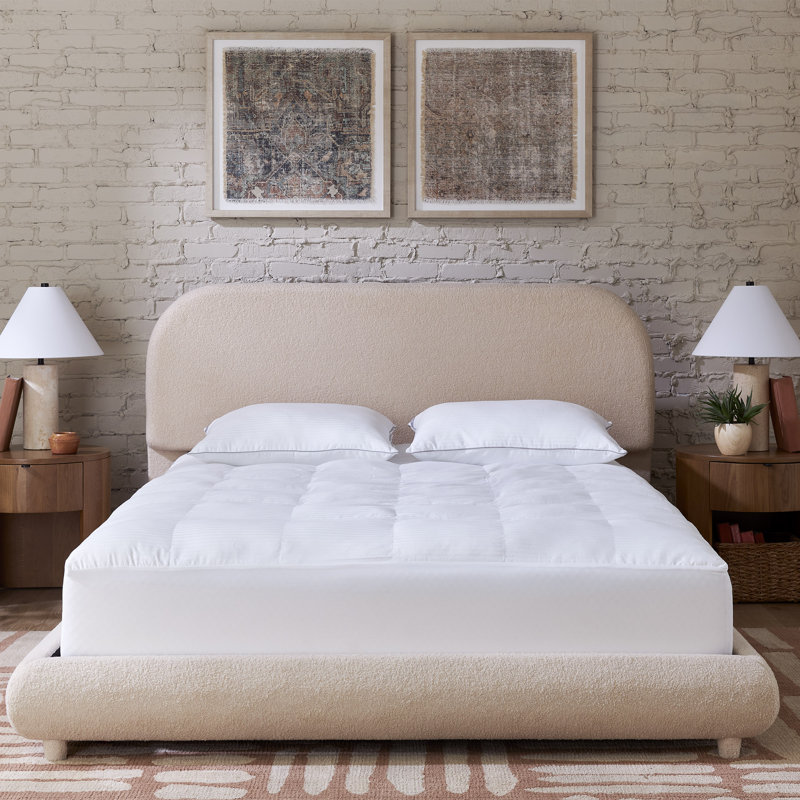 Protège-matelas en duvet synthétique Indulgence, double, Lit double
