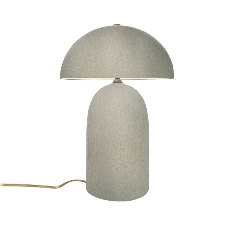 Hardacre Ceramic Table Lamp, Celadon Green Crackle