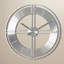 Stapleton Metal Analog Wall Clock