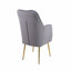 Fauteuil d'appoint en velours de style moderne Mid-Century Sherpa-988023472