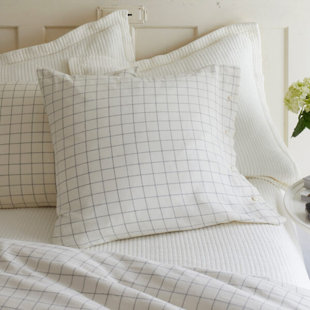 Schoolhouse Windowpane Plaid Unquilted Sham
