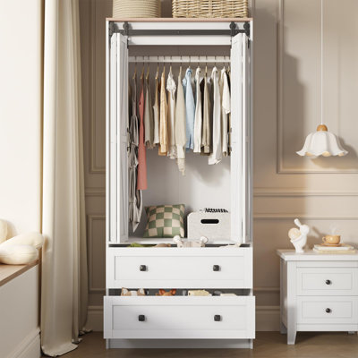 Farmhouse Armoire by Gracie Oaks