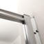 Cabine de douche coulissante simple, l 60 po x H 72 po, nickel brossé - verre trempé, salle de bain Essential H indispensable, qualité exceptionnelle